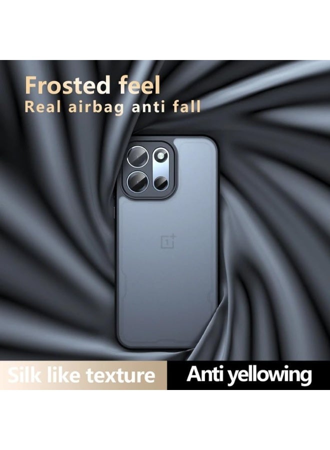 غطاء متوافق مع OnePlus Nord 6/Turbo 6، فائق النحافة وخفيف الوزن بإطار سيليكون مرن + ظهر أكريليك شفاف. - Image 3