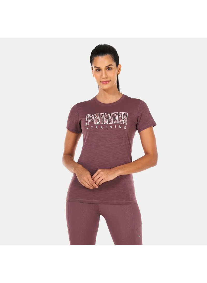 PUMA Women's Performance Logo Training T-Shirt