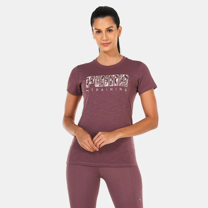 PUMA Women's Performance Logo Training T-Shirt