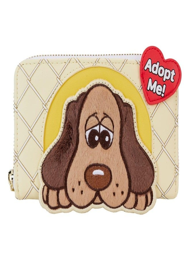 Loungefly Pound Puppies 40th Anniversary Plush Zip Around Wallet