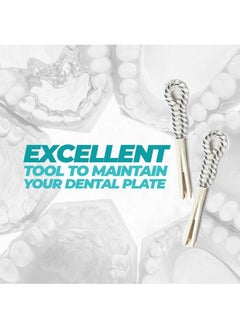 fuller brush Fuller Brush Dental Plate Brush - Soft But Stiff Hygienic Denture Cleaner - Small, Flexible Cleaning Tool for Dentures, Plates, Retainers & Other Oral Devices - Oral Hygiene for Men & Women (1-Count)  - Image 5