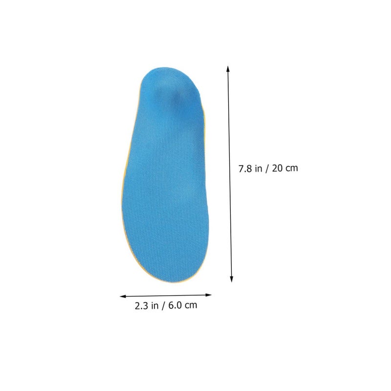 3 Pairs Kids Arch Support Insoles For Boys And Girls With Comfort Cup Design - Image 4