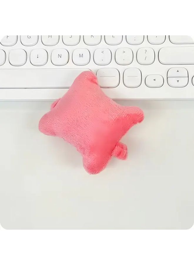 2 In 1 Ergonomic Wrist Rest Pad And Mini Keyboard Brush Set Assorted Varieties Desktop Cleaning Tool For Office Home Computer Use - Image 4