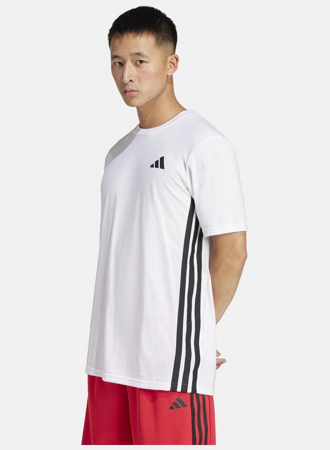 Adidas Train Essentials Training Feelready 3-Stripes T-Shirt - Image 1
