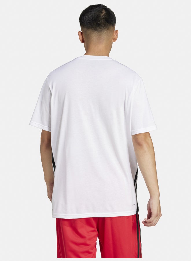 Adidas Train Essentials Training Feelready 3-Stripes T-Shirt - Image 4