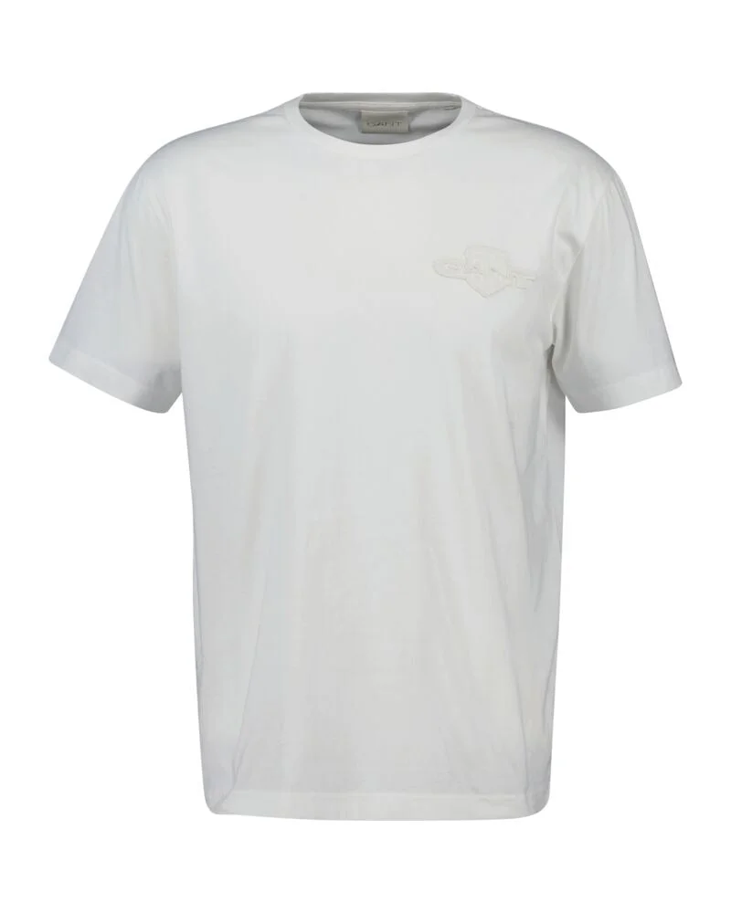 GANT Regular Tonal Shield Short Sleeve T-Shirt