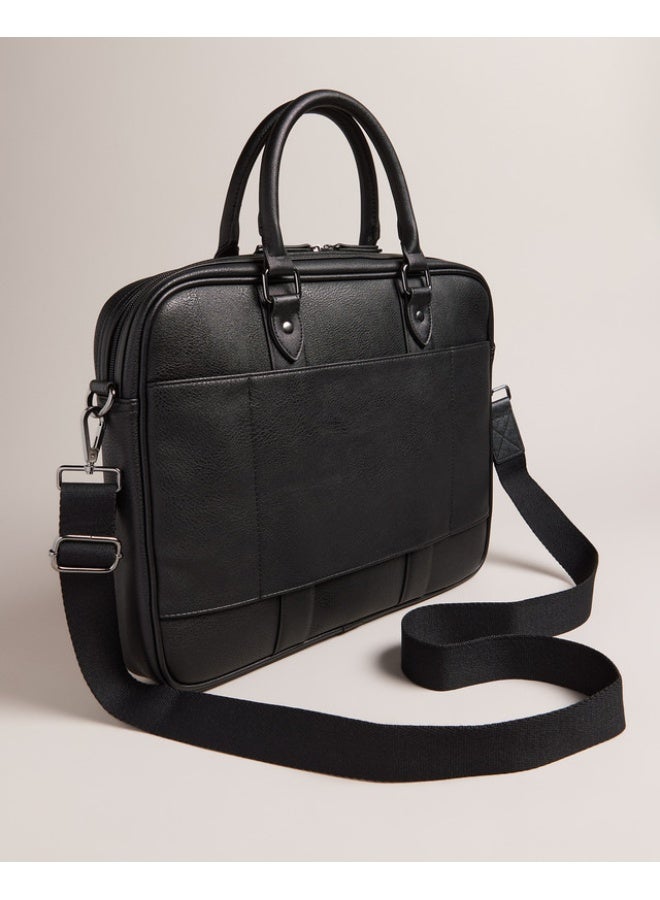 Ted Baker House Check PU Document Bag - Image 3