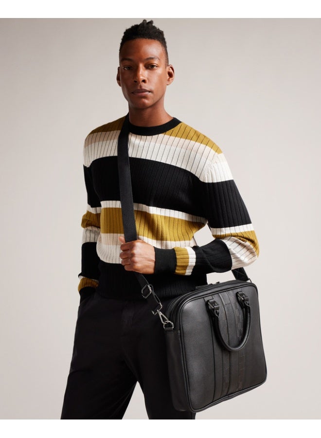 Ted Baker House Check PU Document Bag - Image 2