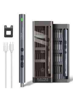 AROAQ Electric Screwdriver Precision Set Power Tool Kit Rechargeable Wireless Cordless Magnetic Bits for Home Household Repair (51 in 1)  - Image 1