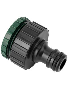 GEEPAS Geepas 3/4-1" Tap Adaptor- GGP61175, Premium-Quality Construction, Light-Weight And Durable, Ideal to Connect To Fittings And Pipes, Black and Green, 2 Years Warranty  - Image 4