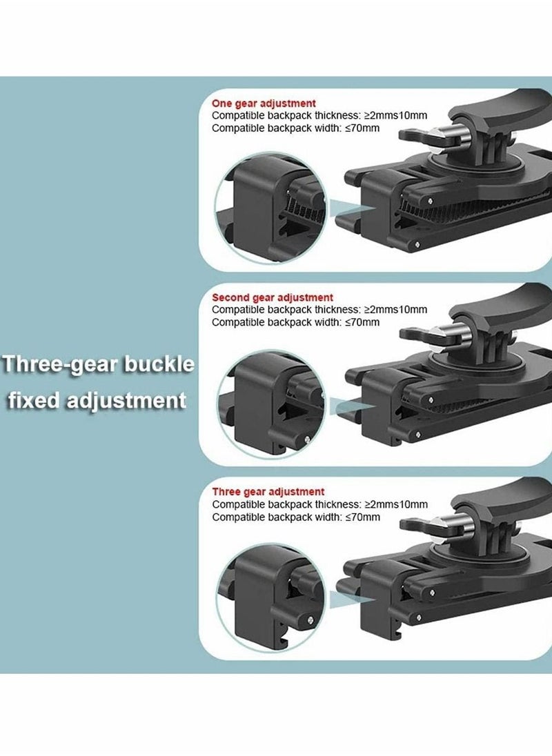 Y&D - Backpack Strap Mount Adjustable Camera Shoulder Mount, Which Compatible with Most Action - Image 1