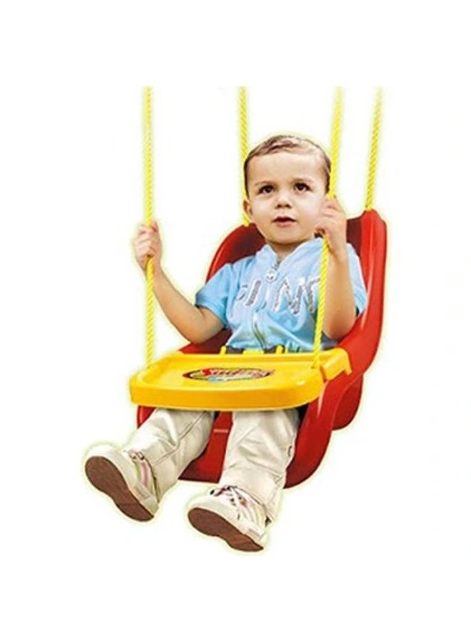 King Sport Toddler Swing, Red Rope, 15kg Max Weight, 160cm Depth, 60cm Width, 110cm Height - Image 3