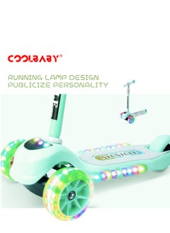 Cool Baby Music and Light Adjustable Handle kids Scooter  - Image 2