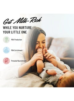 LEGENDAIRY Milk Cash Cow Lactation Supplement, Moringa, Alfalfa, and Goat's Rue Breastfeeding Supplement for Milk Supply Increase, Fenugreek-Free, Certified Organic, Vegan, Non-GMO, 60 Capsules  - Image 3
