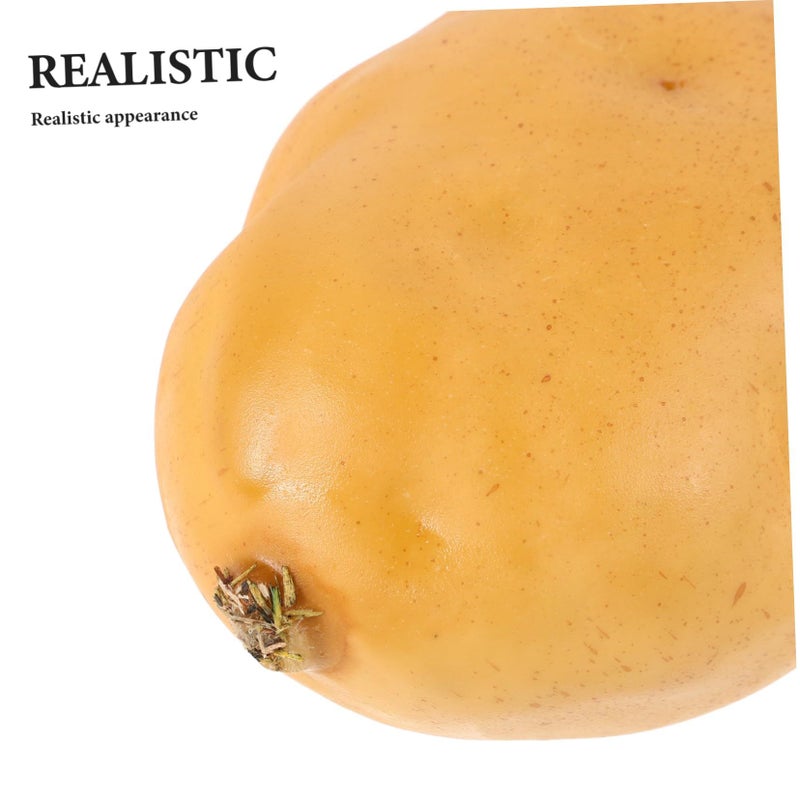 Realistic Decorative Foam Potato Prop For Kitchen Photo Food Photography Lightweight Simulated Vegetable Home Decor Exhibition Display Advertising - Image 4