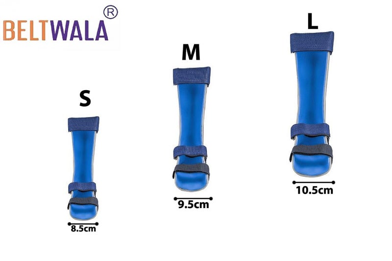 BELTWALA Unisex Foot Drop Splint Made With polypropylene Material Inside Coated With Soft EVA Padding For Ankle Pain, Knee Support, Heel Support, Foot Care (Small Left) - Image 3
