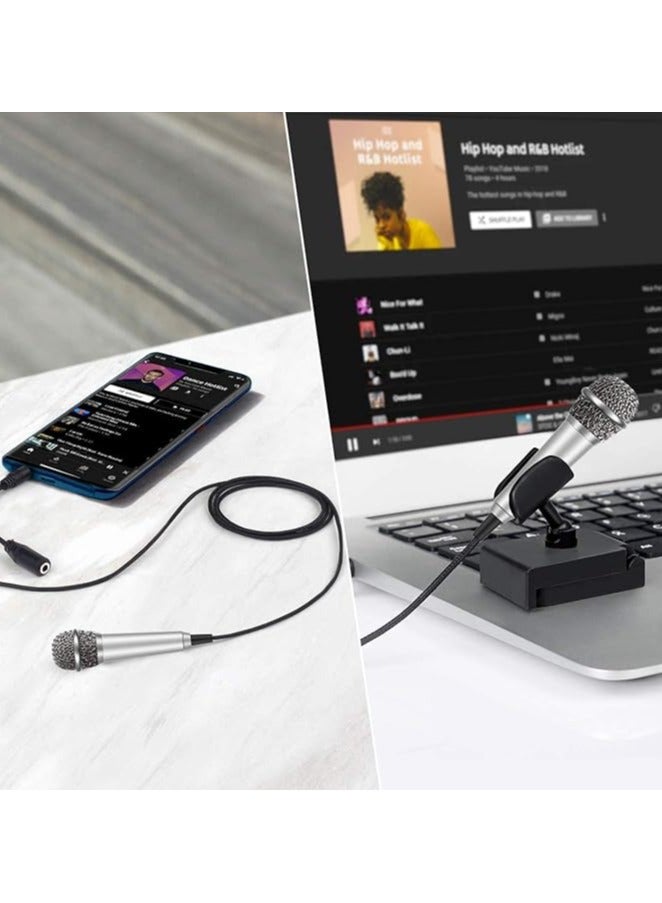 erorex Mini Portable Vocal/Instrument Microphone For Mobile phone laptop Notebook Apple iPhone Sumsung Android With Holder Clip  - Image 4