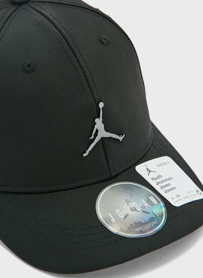 Jordan Youth Metal Jumpman Curve Brim