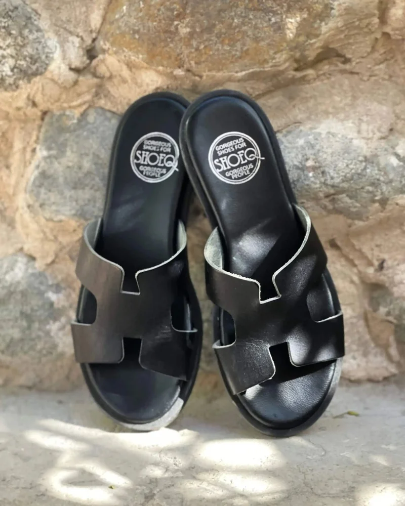 Shoeq Charcoal Hania Luxe for Women | Best Price UAE