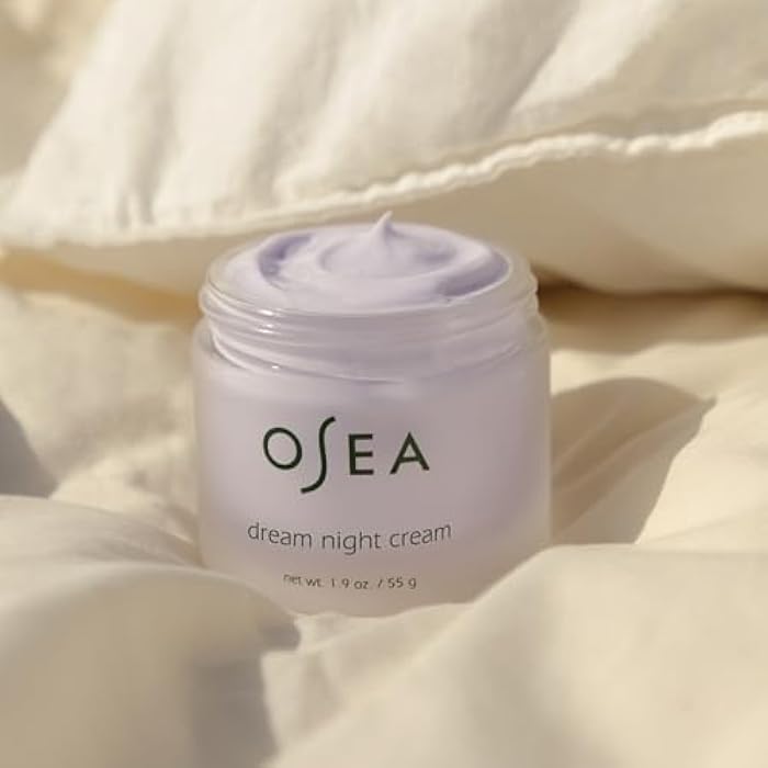 OSEA كريم الليل الحلمي من OSEA - كريم وجه مرطب مضاد للشيخوخة مع البيو ريتينول المستخرج من الطحالب - يملأ، يشد، وينعم الخطوط والتجاعيد - Image 4