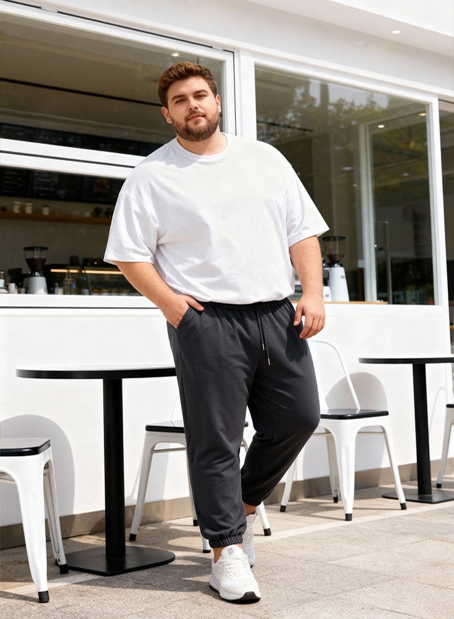 trendyol Large Size Smoked Oversized /Wide Cut Sweatpants - Image 1