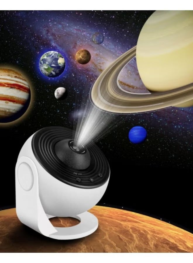 12 in 1 Planetarium Galaxy Projector,Star Projector Galaxy Light for Bedroom,12 Film Discs, HD Image, 360° Rotation 4K Galaxy Night Sky Light Projector  - Image 1