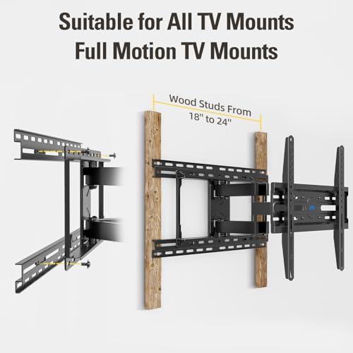 Mounting Dream Universal TV Wall Mount Extension Bracket for Televison Wall Plate, Fitting 16'' - 24'' Wood Studs and Easy Centering in Position, Max Loading Capacity of 154 LBS MD5232 - Image 5