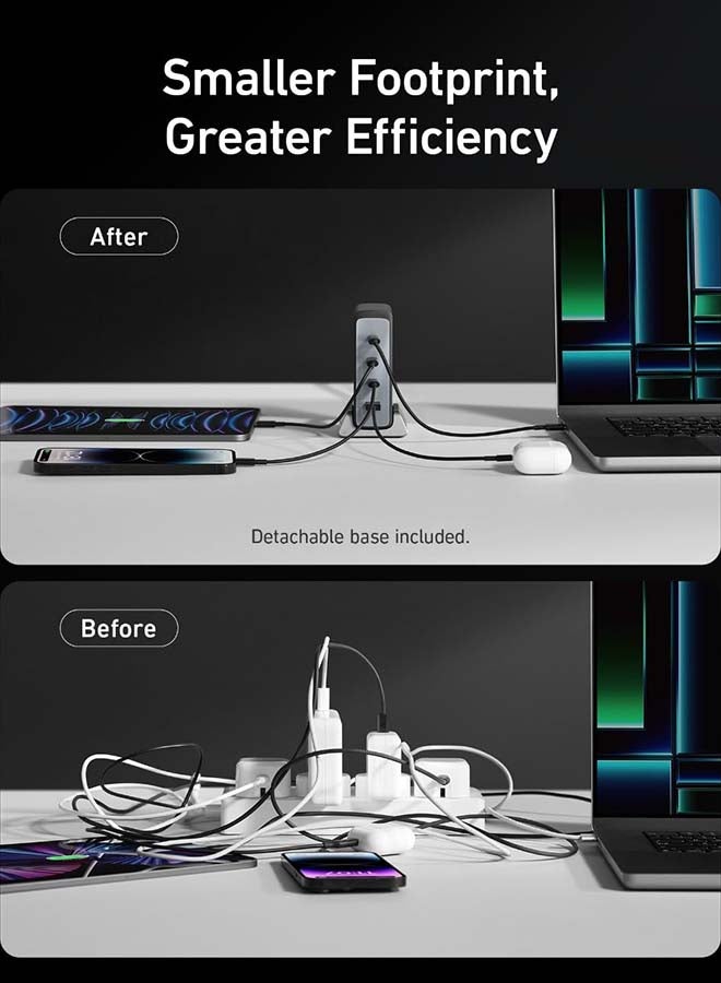 Anker 240W USB C Plug, Prime GaN Charger, 4-Port Fast Compact GaN Charger for MacBook Pro/Air, iPhone 17/16 Series, iPad Pro, Dell XPS, Galaxy S24/S23, Huawei, Xiaomi, Apple Watch, Vivo and More - Image 5