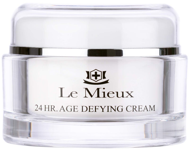 Le Mieux 24 Hr. Age Defying Cream - Hydrating Facial Moisturizer with Hyaluronic Acid & Peptides, Rich Anti-Aging Face Cream, No Parabens or Sulfates (1.75 oz / 52 ml) - Image 1