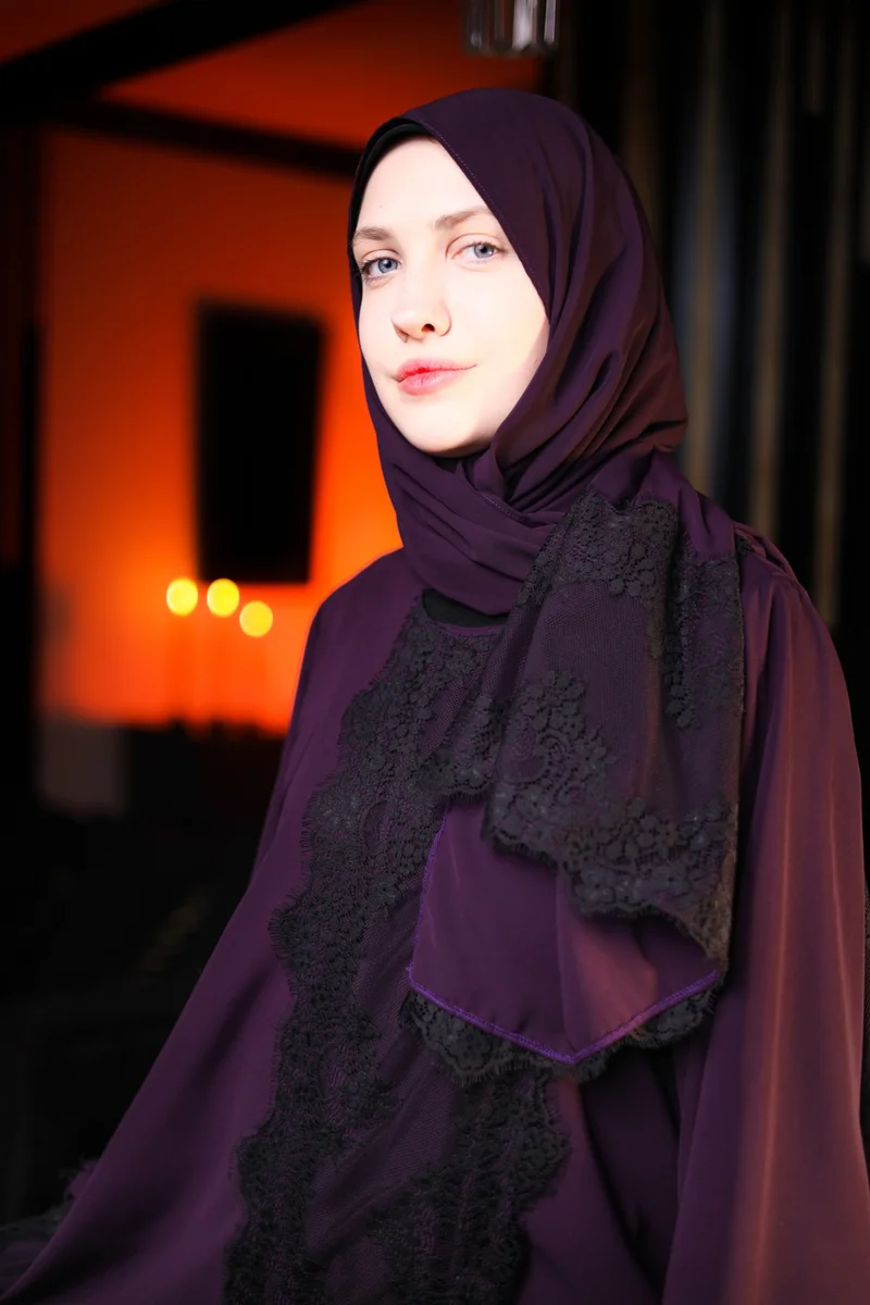 هاريكا وير Great Wear Abaya Abaya for Prayer, Umrah and Daily Use. Abaya and Shawl are One Piece