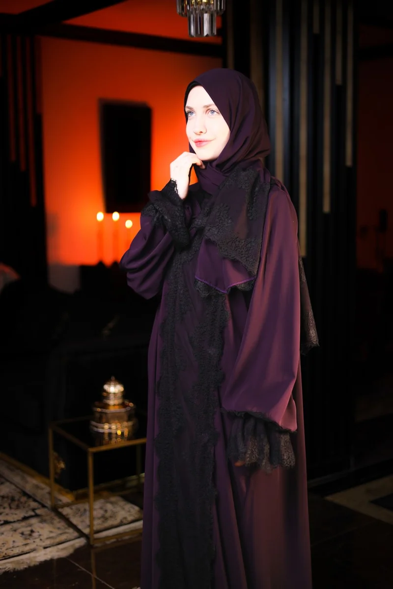 هاريكا وير Great Wear Abaya Abaya for Prayer, Umrah and Daily Use. Abaya and Shawl are One Piece