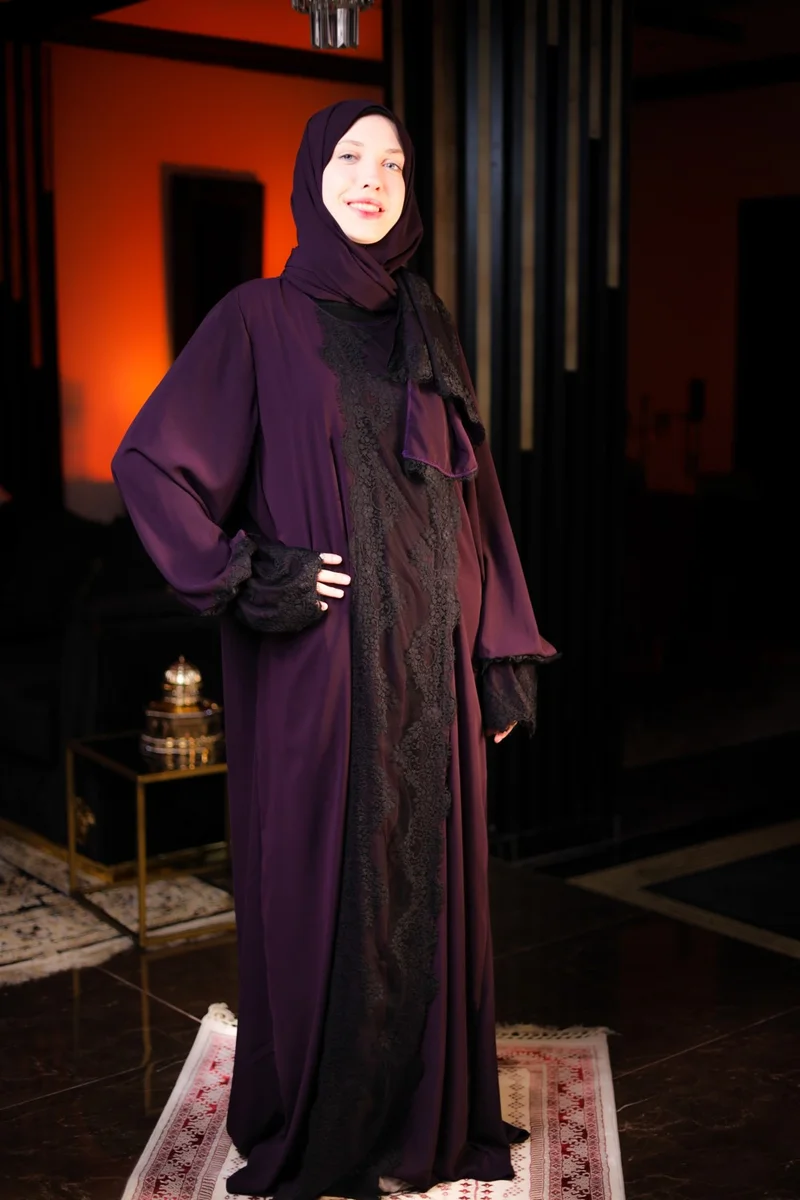 هاريكا وير Great Wear Abaya Abaya for Prayer, Umrah and Daily Use. Abaya and Shawl are One Piece