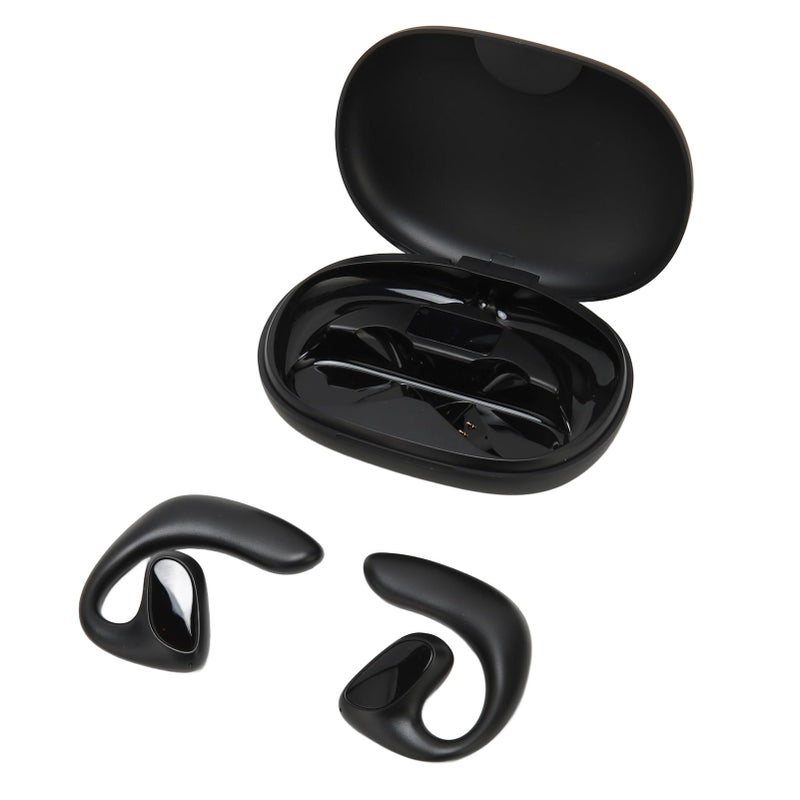 Acouto Translator Headphones 44 Languages Translation Music Function Charging Case Black - Image 4