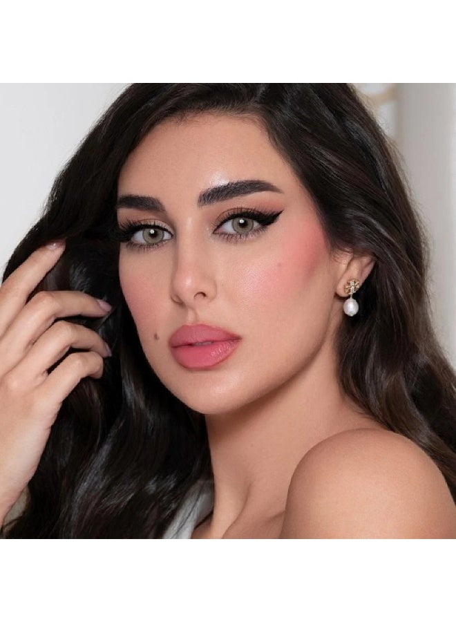 لينس مي لنس مي (كافيه) عبوة من عدستين (7.00-)، عدسات لاصقة للاستخدام لمدة 6 اشهر، عدسات لاصقة ملونة، عدسات لاصقة تجميلية. - Image 1