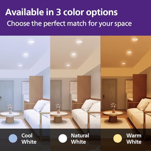 EcoLink 7W Concealed JB Ceiling Light | Round Ceiling LED Downlighter for Home & Hall | Cut Out: 3 inch, Color: Cool Day Light, Pack of 2 - Image 4