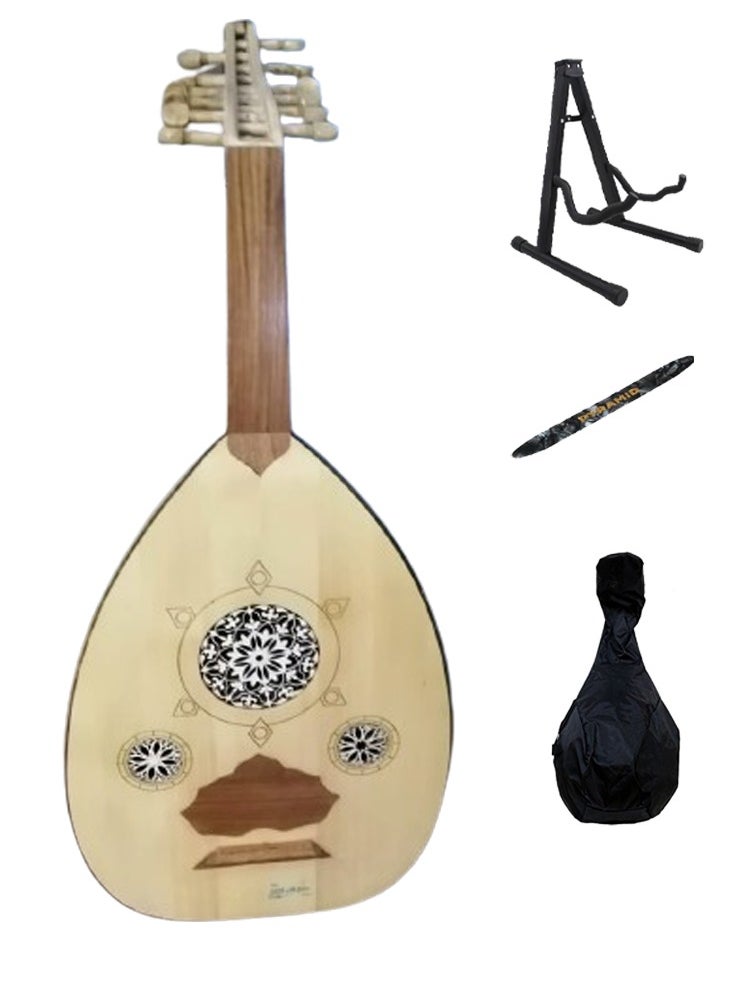 Al-Karz Music Educational musical oud with stand,oud pick and bag 