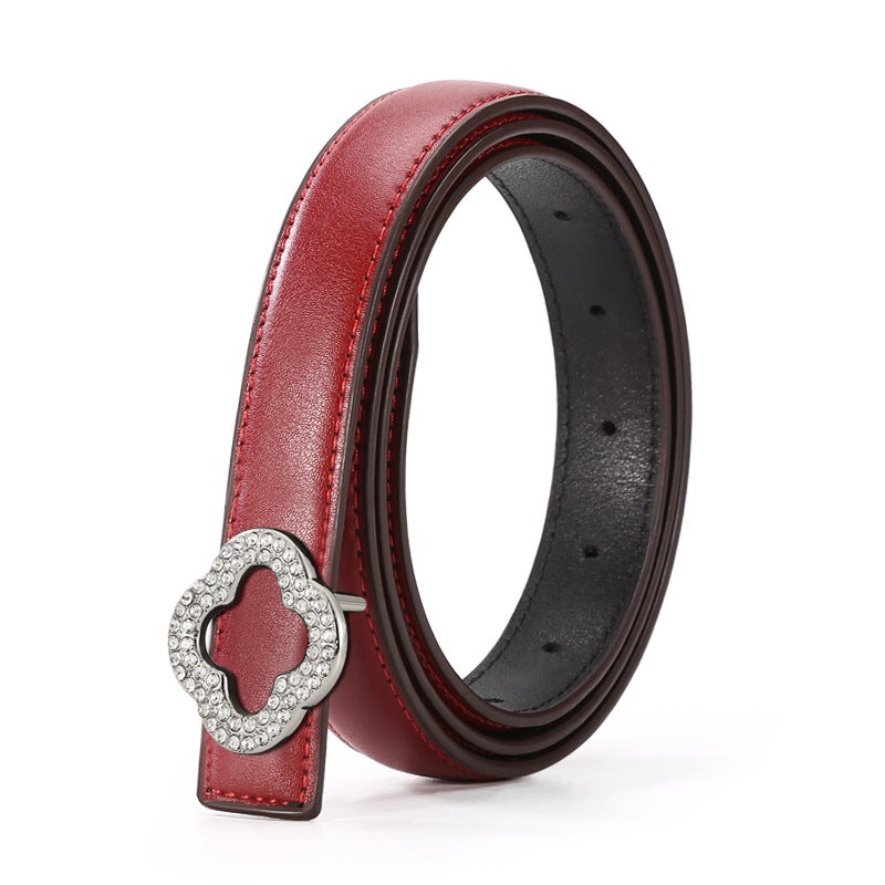 Korean Style Women'S Wide Girdle Shaved Jeans Belt Girls Antique Retro Simple Belt Student Fine Style - Image 1