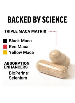 Force Factor Maca Max 2000MG Maximum Strength - 120 Capsules  - Image 2