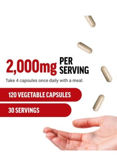 Force Factor Maca Max 2000MG Maximum Strength - 120 Capsules  - Image 5