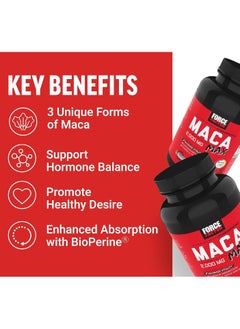 Force Factor Maca Max 2000MG Maximum Strength - 120 Capsules  - Image 3