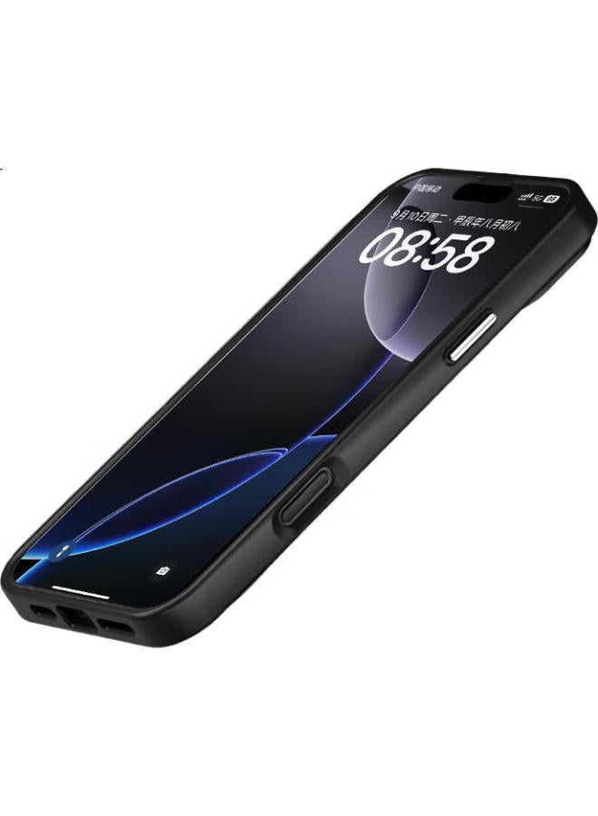 Keklle Magnetic Adsorption Iphone 16 Pro Max Case, Apple 16 Pro Max Protective Cover, Wireless Charging Matte Anti-drop Full Body Protection Case, Sapphire Blue - Image 3