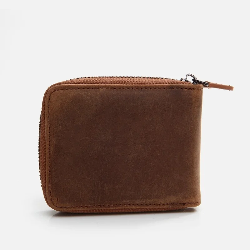 Hotiç 06CUH290110A370 GENUINE Leather Tan Men's Wallet