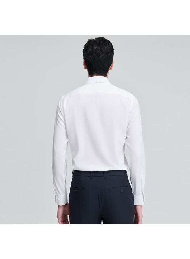 Saint Angelo Baoxiniao Men's Business Formal Long Sleeve Shirt Ice Cool Jade Feeling Kebc251051u White 42 - Image 1