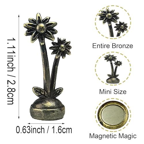 WLHYHH Hinge Heads Decorative Topper Cat Gargoyle Magnet Door Hinge Topper Home Decoration Flowers 4 - Image 3