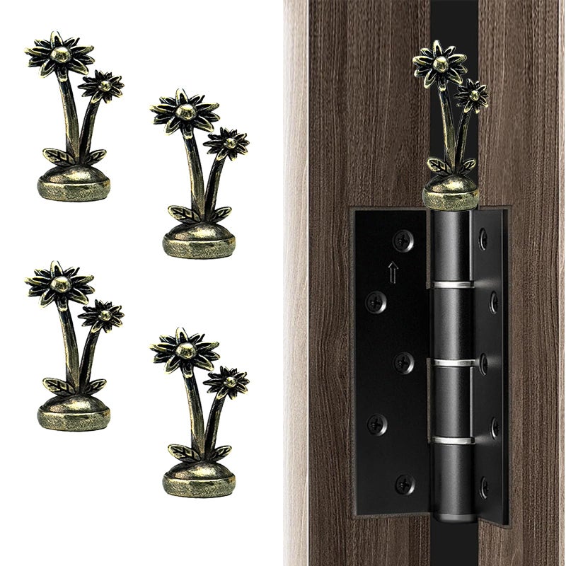 WLHYHH Hinge Heads Decorative Topper Cat Gargoyle Magnet Door Hinge Topper Home Decoration Flowers 4 - Image 2