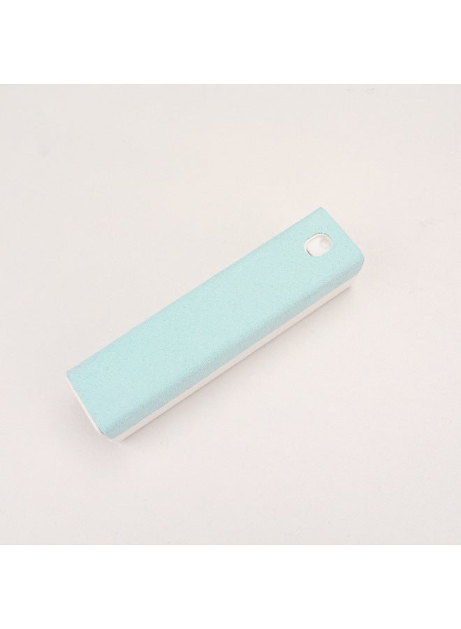 Portable Semi-patch Mobile Phone Screen Cleaner Flat Panel Cleaning Set Car Central Control Screen Cleaning Kit Spray Cleaning-Color:white Blue  - Image 1