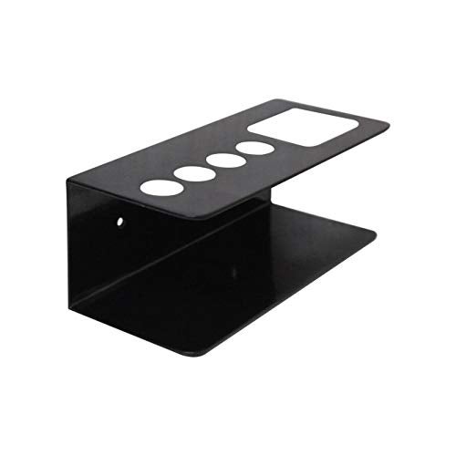 OBASIX Whiteboard Marker & Duster Holder | Color Black in Aluminium - Image 1
