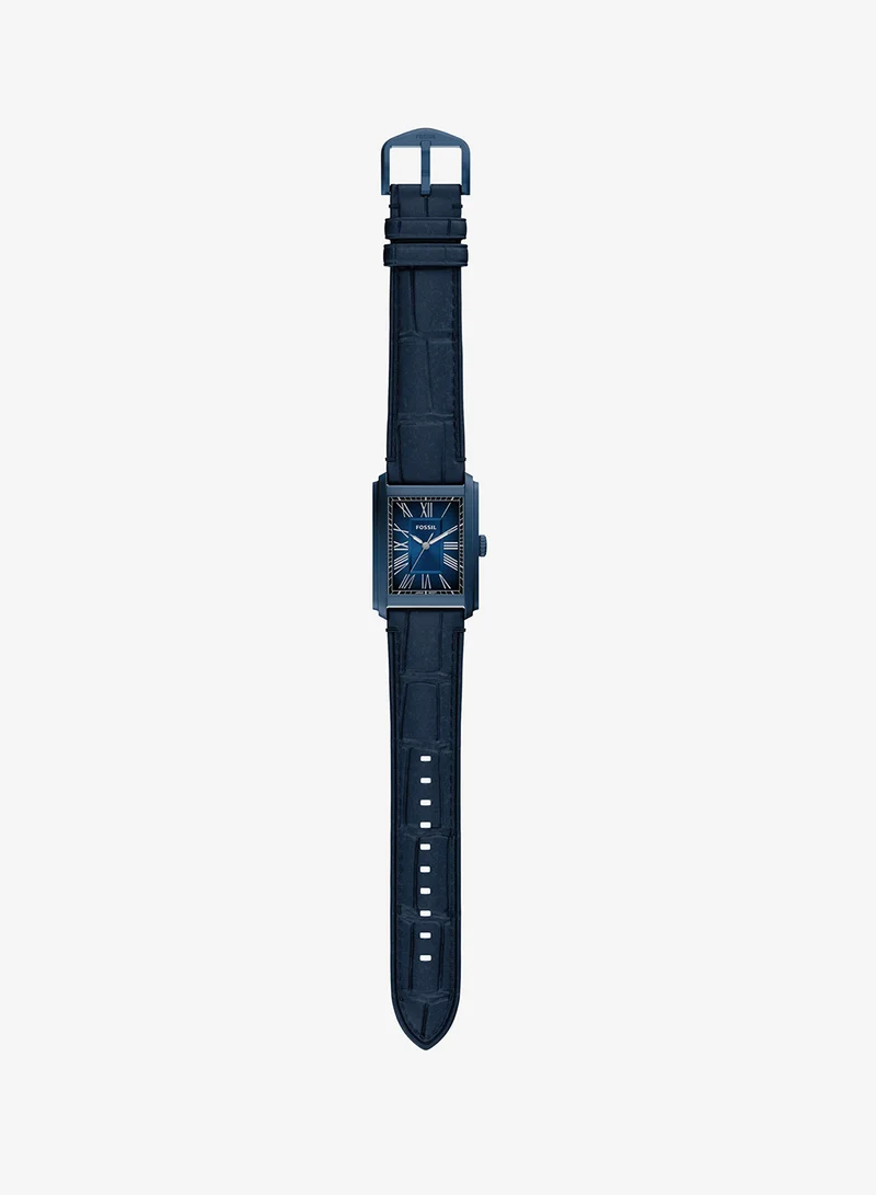 Fossil  Stainless Steel Leather Strap Analog Watch for Men | Best Price UAE