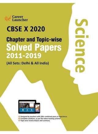 CBSE Class X 2020 - Chapter and Topic-wise Solved Papers 2011-2019 : Science - pzsku/Z81FD742052BA2EC20BFDZ/45/_/1724833977/3a45c2df-189b-46ac-b272-854f5182b333