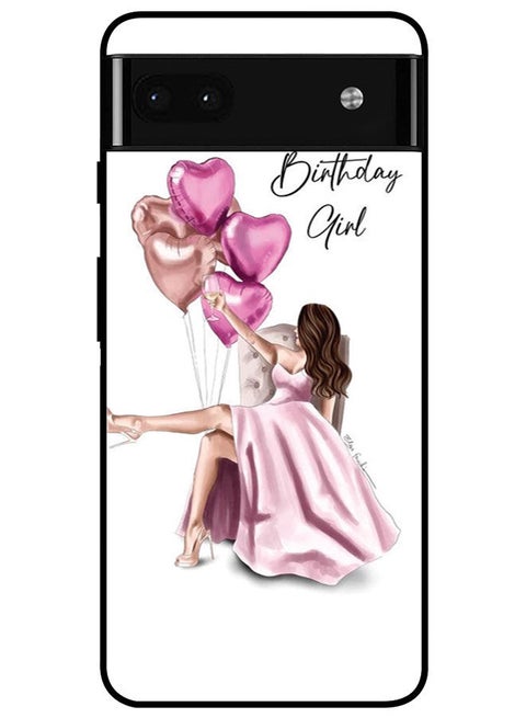 Protective Case Cover For Google Pixel 6A Smart Series Printed Protective Case Cover for Google Pixel 6A Birthday Girl